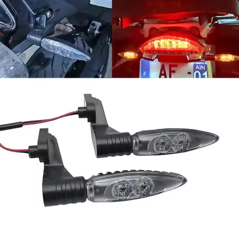 For BMW R1200GS F800GS S1000RR F800R HP2 Sport K1300S G450X F800ST R nine T Front Rear LED Turn Sign