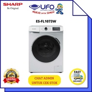 SHARP ESFL1073W MESIN CUCI SHARP FRONT LOADING