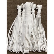 Elastic sewn to the back of pants sold in bundles of sizes 3mm, 4mm, 6mm, 8mm, 10mm, 13mm with sleev