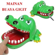 CROCODILE DENTIST TOY CROCODILE BITE TOY FAMILY TOY Prank Toy