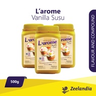 Zeelandia - Perisa Makanan/Minuman - Larome Vanilla Milk Powder 500gr