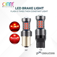 1PC Car/Motorcycle Tail Light 1157/ P21-5W T20/7443 W21/5W Back Up Light Bulb Replacement Flash & No