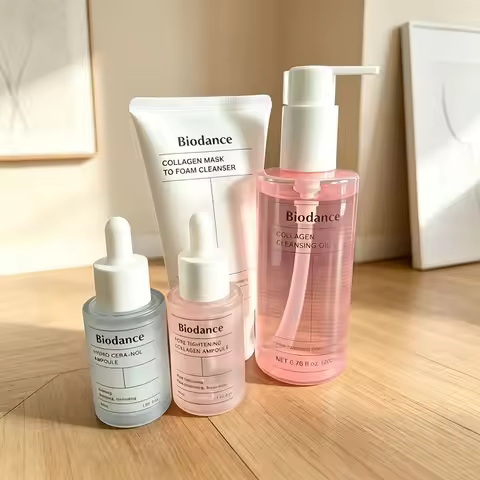 New Biodance Gel Toner Pads & Ampoule Serum Deeply Moisturize Improve Skin Hydration And Brightening