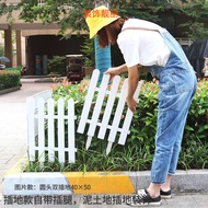 Outdoor plastic fence, white fence, outdoor courtyard fence, garden fence, vegetable garden decorati