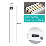 Vimite Type-C Rechargeable Wireless Motion Sensor Night Light 3 Color USB LED Cabinet Light Magnetic