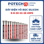 [PREMIUM] AWG electrical wire with fireproof silicone shell and high heat resistance 6AWG 8AWG 10AWG