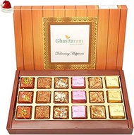 Ghasitaram Gifts Christmas Gifts 18 pcs Assorted Box of MEWA Bites, Granola Bites, Sugarfree Anjeer/