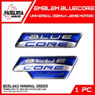 Universal Bluecore Emblem Party for All Types of Mio M3 & Mio S & Fino 125 & Soul GT & NMAX & Aerox 
