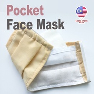 Face Mask POCKET Cotton Face Mask cover