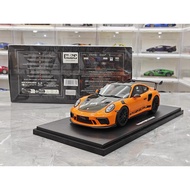 [Brand New Unopened] GT Spirit Porsche 911 991.2 GT3 RS Limited Edition Model 1: 18 Scale Free Glass