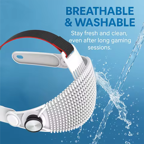 Head Strap for Quest 3S/3 VR Light Adjustable Comfortable Soft Wear Headset Elite Strap For Meta Que