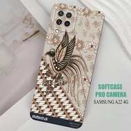 HP Latest SAMSUNG A22 4G Case - SAMSUNG A22 4G - SAMSUNG A22 4G Softcase - Pro Camera Softcase - Cas