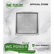 SS304 Floor Drain – Plain Cover 150X150 | Water Gate WG FD150-5