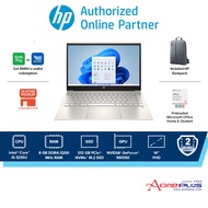 HP 14-DV2006TX Laptop 6C2Z9PA#UUF Warm Gold (14” FHD/Core i5-1235U/8GB DDR4/512GB SSD/MX550 2GB/Win1