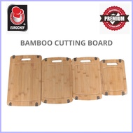 ◫ ◙ Eurochef Non Slip Bamboo Cutting Board Wooden Food Serving Tray Chopping Board Strong and Durab