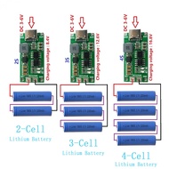 Multi-Cell 2S 3S 4S Type-C To 8.4V 12.6V 16.8V Step-Up Boost LiPo Polymer Li-Ion Charger 7.4V 11.1V 