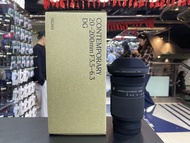 SIGMA 20-200mm F3.5-6.3 DG for SONY 超新