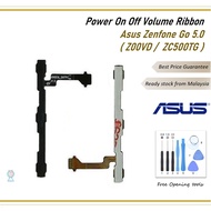 Power On Off Volume Up Down Button Flex Cable Ribbon for Asus Zenfone Go 5.0 ( Z00VD /  ZC500TG) wit