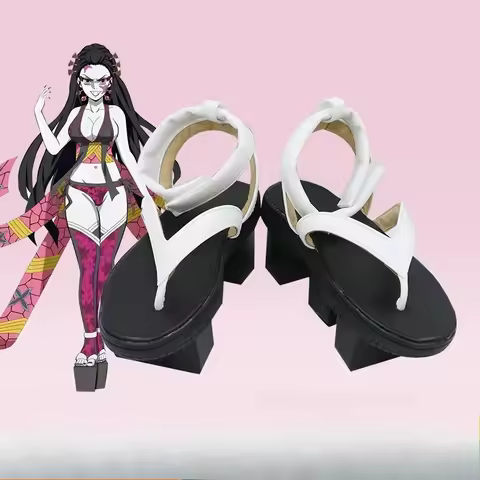 Demon ‌Daki Ume Cosplay Shoes Boots Halloween Costume Accessory Prop