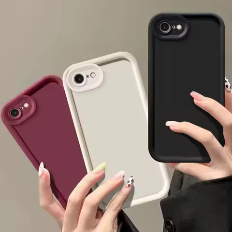 Phone Case For IPhone 7 Case IPhone 7 8 Plus SE 2020 2022 Camera Protection Anti Drop Bumper Matte S