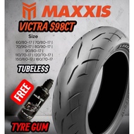 MAXXIS Tayar Victra S98CT 110 70 17, 120 70 17, 130 70 17, 140/70-17, 150 60 17, 160 60 17