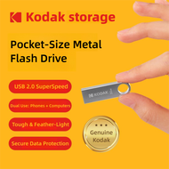 KODAK K820 Classic Metal USB Flash Drive 2.0 - 8GB/16GB/32GB/64GB/128GB Portable Thumb Drive for PC/