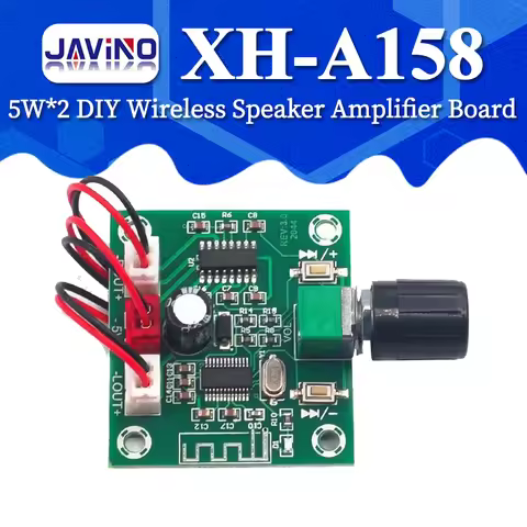 XH-A158 Ultra Clear Bluetooth 5.0 Power Amplifier Board PAM8403 Small Power DIY Wireless Speaker Amp