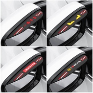Car Rearview Mirror Rain Eyebrow Window Deflectors Reflector Rearview Mirror Rain Shade Rainproof Ba