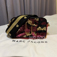 MARC JACOBS  CAMO SEQUIN SNAPSHOT 迷彩亮片 相機包 斜背包 二手精品