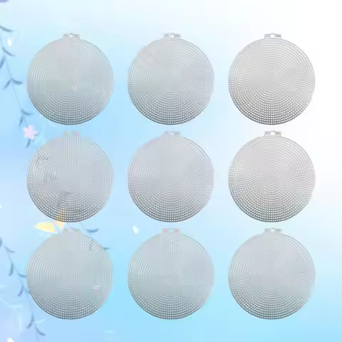 Plastic mesh board Plastic Canvas DIY Crafts Plastic Canvas Round Shape Plastic Canvas Plastic Canva
