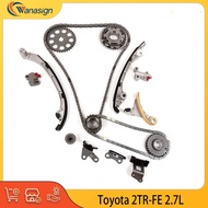 Engine Part Timing Chain Kit Fit 2.7 L 2TR-FE DOHC GAS L4 For 05-16 Toyota Tacoma Coaster Hiace Prad