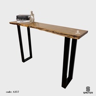 A357. Chengal Emas Solid Wood Bar Table / Console Table