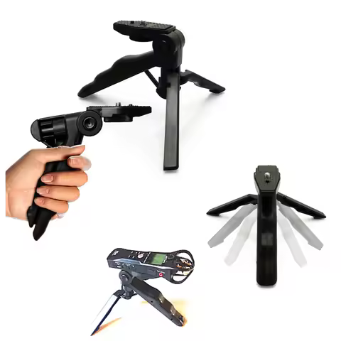 Handheld Mini Tripod Stand Holder for Zoom H1 H1n H2 H2n H4n pro H5 H6 Essential Q2n Q2HD Q3 Q4 Q4n 