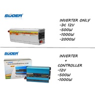 Solar Inverter Dc 12v To Convert Ac 500w 1000w 2000w