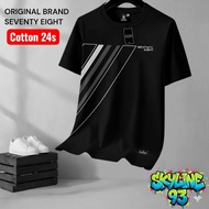 SEVENTY Original Men's and Women's T-shirt Cotton 24s / 11 Seventy eight T-shirt/ 78 T-shirt/ Men's 