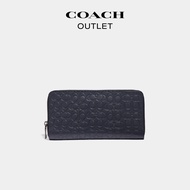 COACH/COACH Olay Men's Classic Logo Travel Wallet Midnight Blue