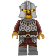 Original Lego Ideas Castle - Griffin Knight (Male, Dark Orange Beard) 21358 Minifigure new