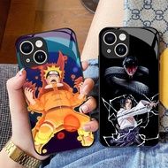 CK-88 Sasuke Uchiha HD Glass Casing for iphone 11 13 12 Mini Pro Max