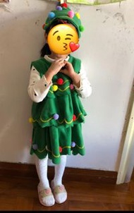聖誕樹兒童服裝套裝