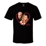 Buffy The Vampire Slayer Spike Love Story Retro Tv Show Fan T Shirt
