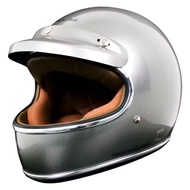 Howard Smith RRetro Helm Full Face - Silver Met - Joyride Shop