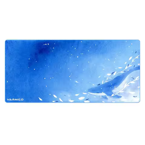 Original Varmilo Sea Melody Mouse Pad 35.4 x 15.7‘’ Mice Mat Mause Keyboard Tablet Pad L XL Size Sea