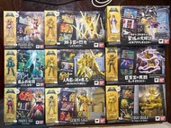聖鬥士星矢DDP共9盒星矢紫龍一輝雙子巨蟹獅子處女人馬雅典娜火時計黃金EX神話海冥鬥士