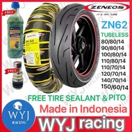 ZENEOS ZN62 MOTORCYCLE  GULONG  TUBELESS 80/80/14 -150/70/14 By14