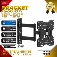 AOKI BRACKET TV 19"-60" AT-1060 IMPORT / PENOPANG TV 19-60 inch / breket tv 19-60" / bracket dinding TV