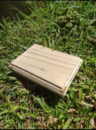 square wood frame 5 inch x 7 inch x 1.5