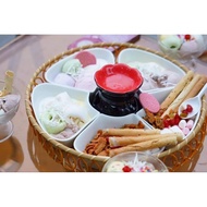 Ice cream hot pot tray, ice cream hot pot