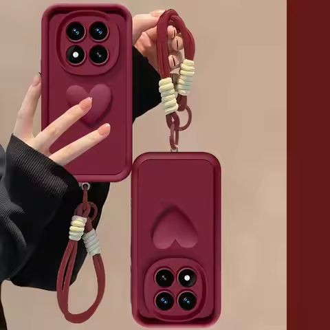 For Xiaomi Redmi Note 14 Pro 5G Case Redmi Note 14 Pro 4G Phone Case Note 14 ProPlus Note14Pro+ Love