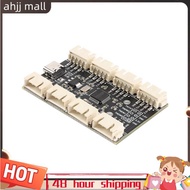 USB to 8-Way TTL Serial Port Module CH348 Multi-Channel UART Expansion Board TypeC to 8 TTL Module P