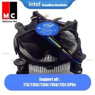 【Ready Stock】Intel Fan 775/1155/1151/115x motherboard radiator desktop silent and efficient heat dis